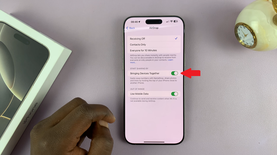 How To Turn ON 'Bringing Devices Together' On iPhone 16 / 16 Pro