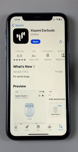 Xiaomi Earbuds app On iPhone