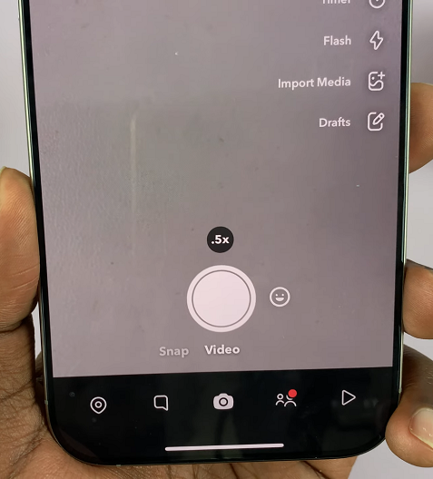Record Snapchat Video On iPhone 16