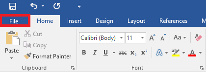 Strikethrough Text in Microsoft Word