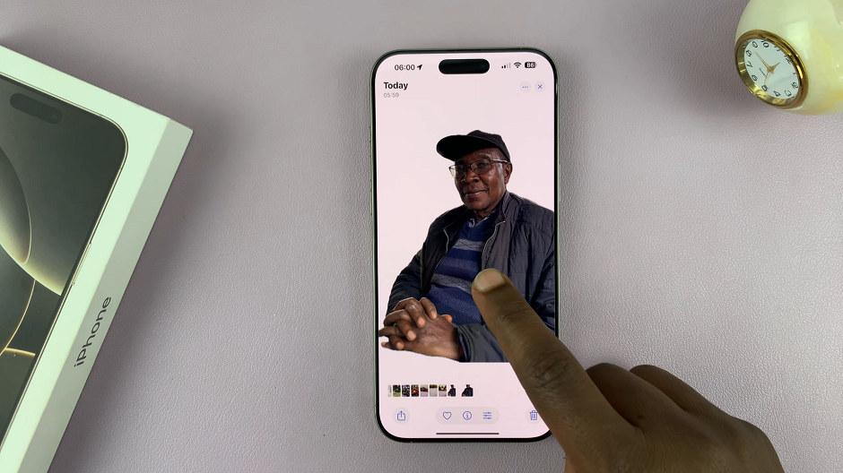 Delete Photo Background On iPhone 16