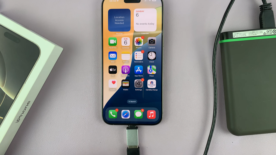 How To Connect External Hard Drive To iPhone 16 / 16 Pro