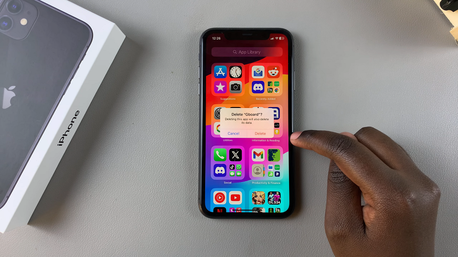 Delete Apps On iPhone 11