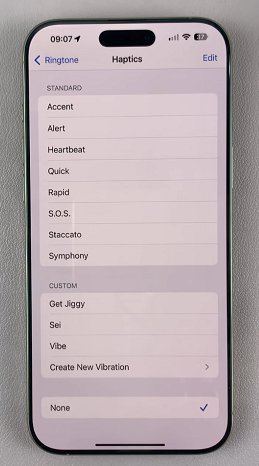 Enable Vibration Haptics On iPhone 16