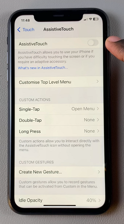 How To Turn ON Assistive Touch Button On iPhone 11