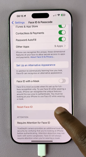 How To Disable Face ID On iPhone 16 / 16 Pro