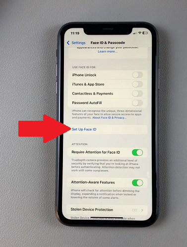 How To Set Up Face ID On iPhone 11