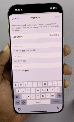 How To Add Pronouns To Contacts On iPhone 16