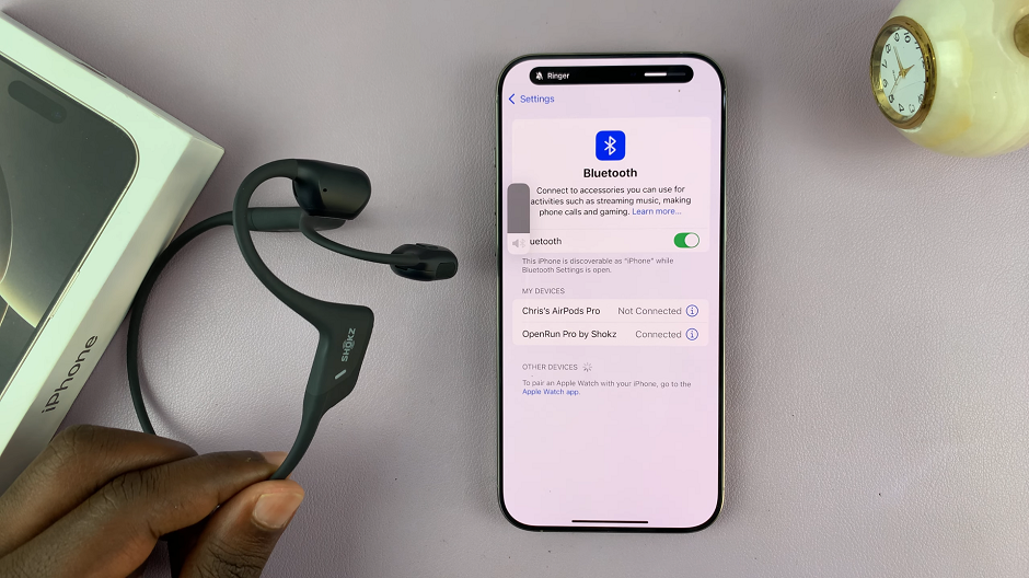 How To Pair Bluetooth Devices To iPhone 16