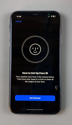 Set Up Face ID On iPhone 11