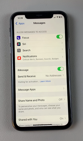 How To Enable iMessage On iPhone 11