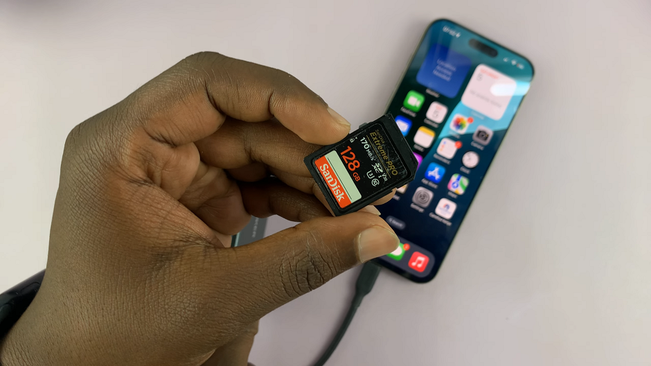 Connect SD Card To iPhone 16