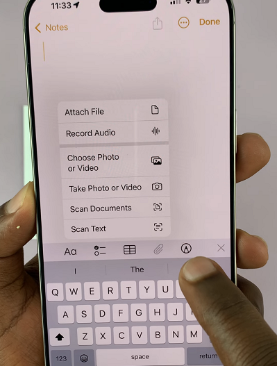 Scan Documents On iPhone 16