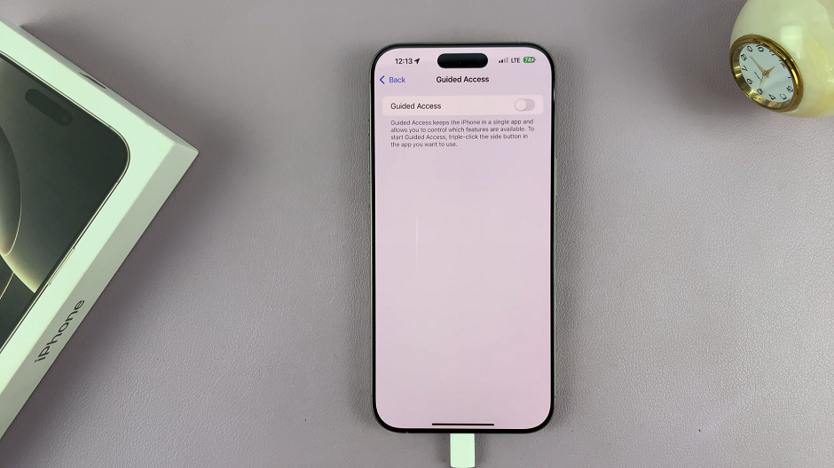 Turn OFF Guided Access On iPhone 16 / 16 Pro