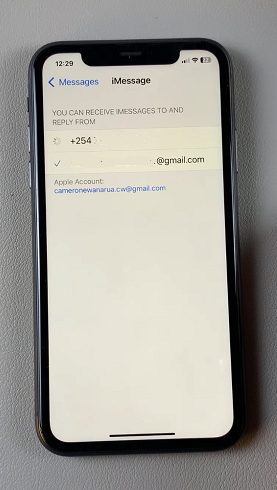 Enable iMessage On iPhone 11