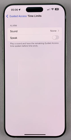How To Set Time Limits To Guided Access On iPhone 16