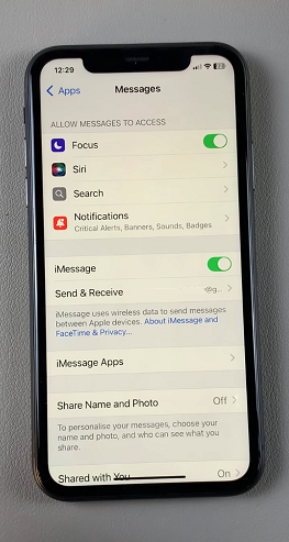 How To Set iMessage Address On iPhone 11