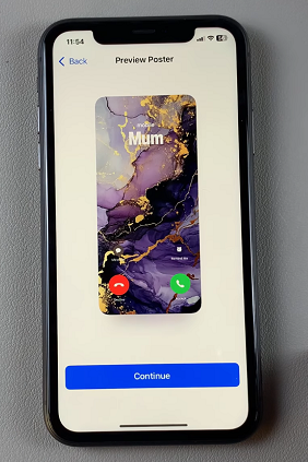 How To Preview Contact Poster On iPhone 11