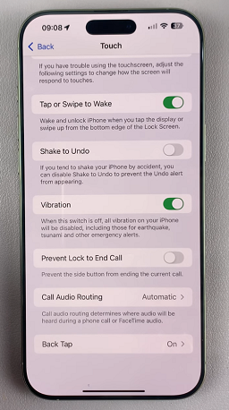 How To Turn ON Touch Vibrations On iPhone 16