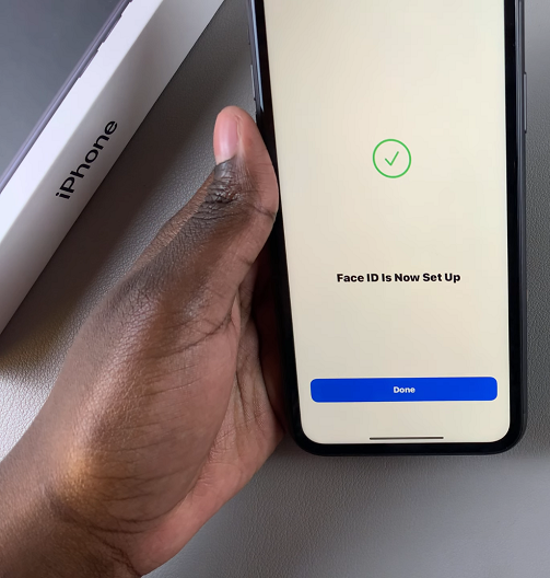 Register Face ID On iPhone 11