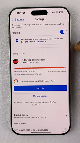 How To Turn On Automatic Backup On Google Photos