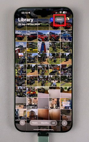 How To Select Photos and Videos On iPhone 16