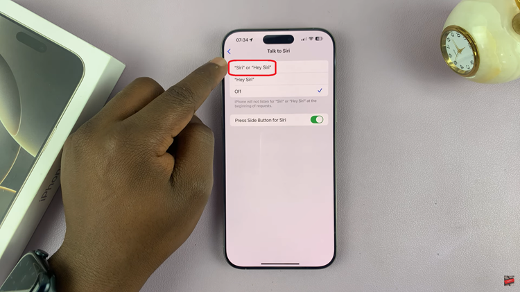 Activate 'Hey Siri' On iPhone 16
