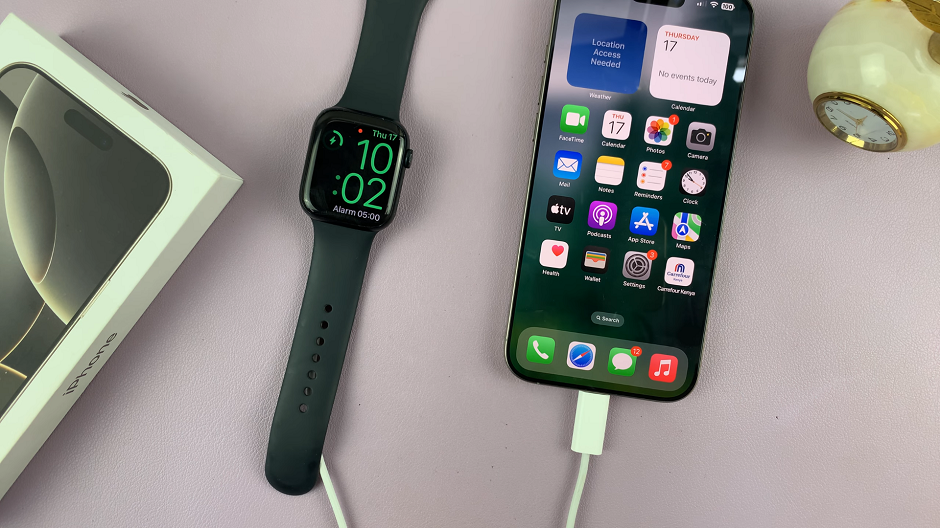 How To Charge Apple Watch With iPhone 16 / 16 Pro