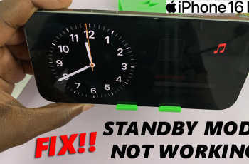 How To FIX Standby Mode Not Working On iPhone 16 Pro