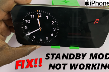 How To FIX Standby Mode Not Working On iPhone 16