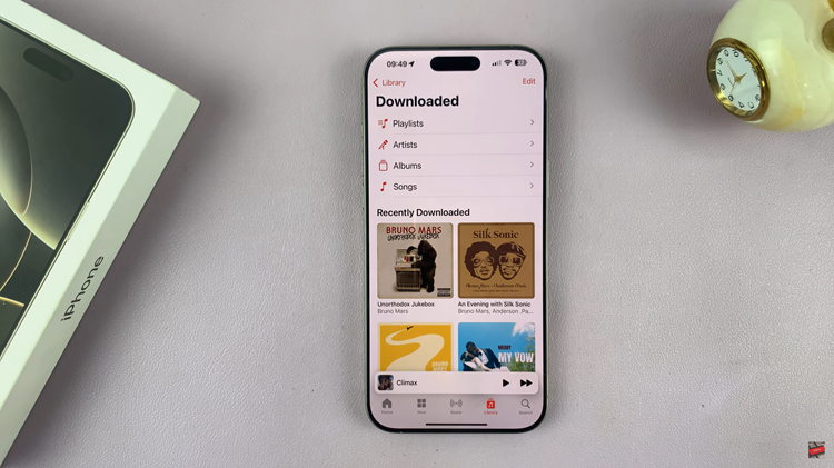 Find Downloaded Apple Music On iPhone 16 Pro