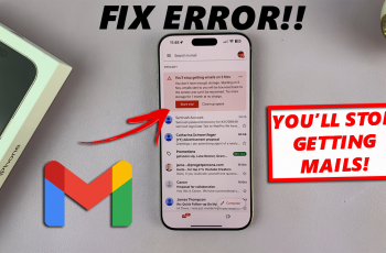 How To Fix Gmail Error – You’ll Stop Getting Emails On Nov 5