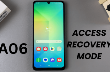 How To Access Recovery Mode On Samsung Galaxy A06