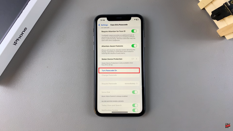 How To Add Lock Screen Passcode On iPhone 11