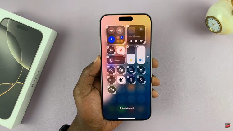 How To Adjust Controls Size In Control Center On iPhone 16