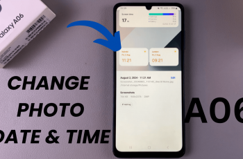 How To Change Date & Time Of a Photo On Samsung Galaxy A06