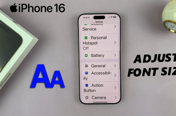 How To Change Font Size On iPhone 16 / 16 Pro