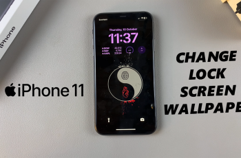 How To Change Lock Screen Wallpaper On iPhone 11