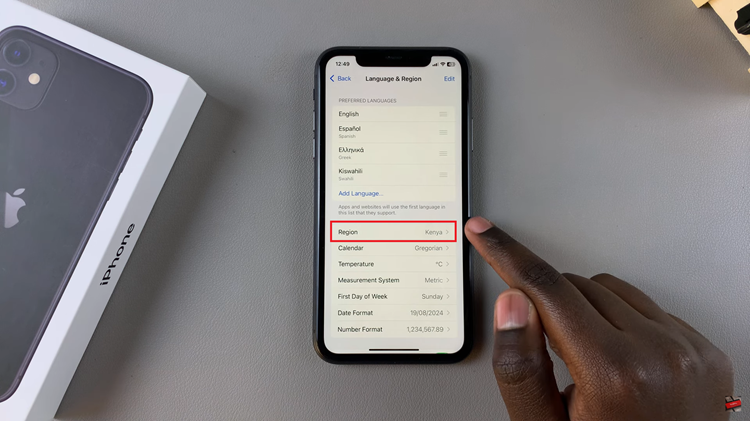 How To Change Region On iPhone 11