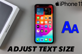 How To Change Text Size On iPhone 11