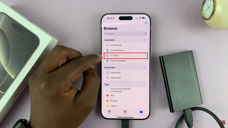 How To Connect SSD To iPhone 16