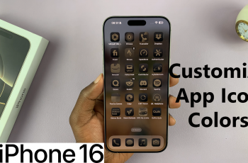 How To Customize App Icon Colors On iPhone 16 / 16 Pro