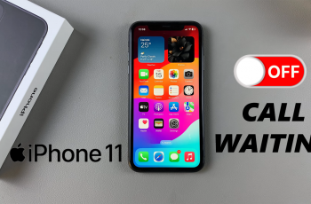 How To Disable Call Waiting On iPhone 11