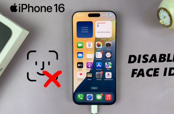 How To Disable Face ID On iPhone 16 / 16 Pro