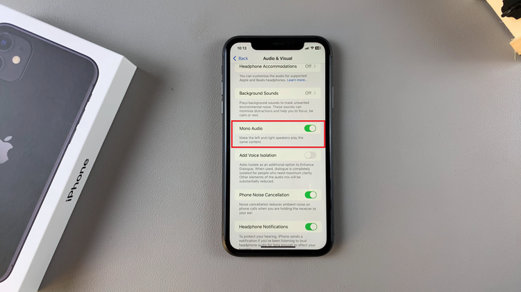 How To Disable Mono Audio (Enable Surround Audio) On iPhone 11