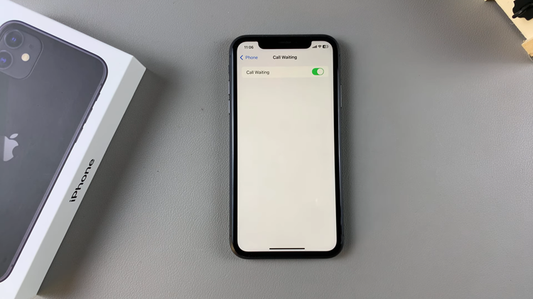 How To Enable Call Waiting On iPhone 11