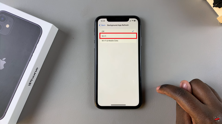 How To Enable & Disable Background App Refresh Over WiFi Only On iPhone 11