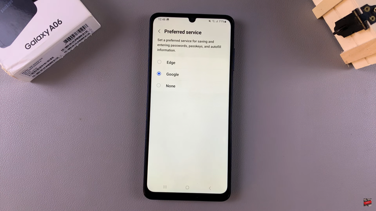 How To Enable & Disable Password Autofill Service On Samsung Galaxy A06