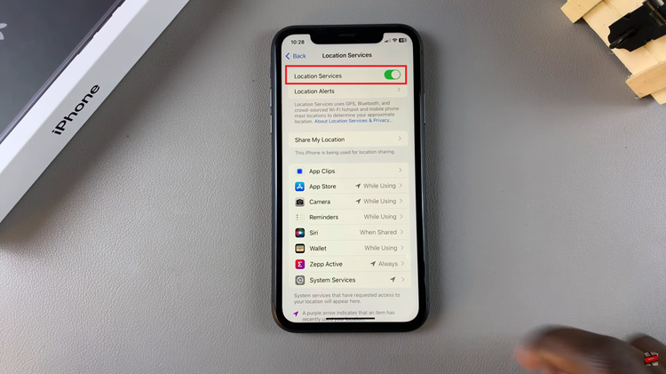 How To Enable Location Services On iPhone 11