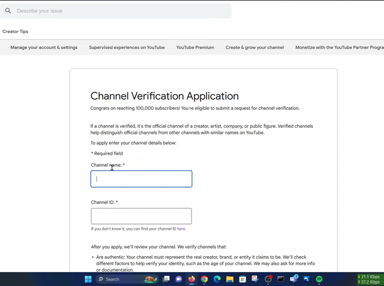 How To Get YouTube Channel Verification Badge